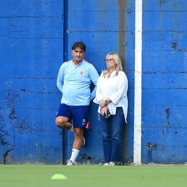 Zlatko Dalić i Iva Olivari