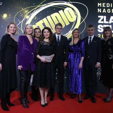 Ekipa Nove TV na dodjeli nagrade Zlatni Studio