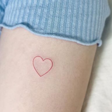 Minimalističke tetovaže s motivom srca