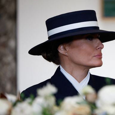 Melania Trump na inauguraciji