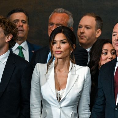 Lauren Sanchez na inauguraciji u odijelu i korzetu s potpisom Alexandera McQueena