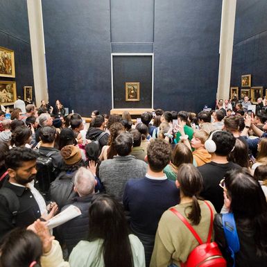 Slika Mona Lise u Louvreu