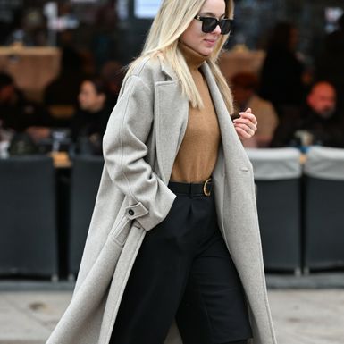 Ulična moda bermude i čizme visokih sara Zagreb 2026. - 4