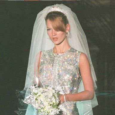 Kate Moss na reviji modne kuće Versace