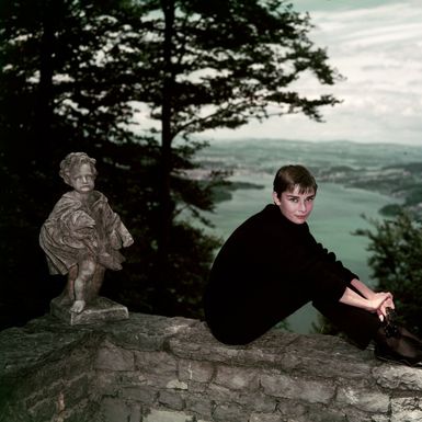 Audrey Hepburn u Švicarskoj