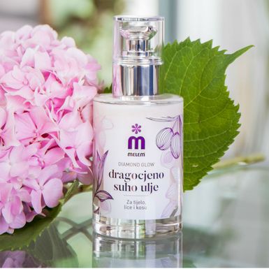 Melem dragocjeno suho ulje s dijamantnim sjajem