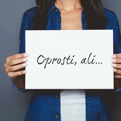 Ponekad isprike ne zvuče iskreno