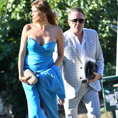 Lejla i Tarik Filipović na vjenčanju NBA košarkaša Jusufa Nurkića i Emine Durić u Dubrovniku