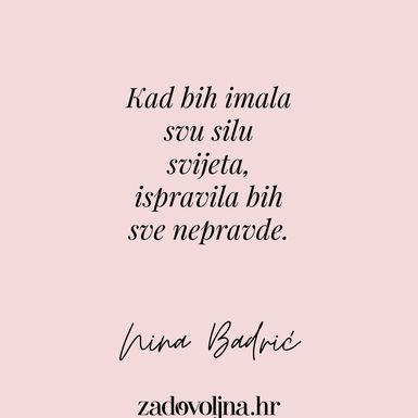Citati Nine Badrić - 9