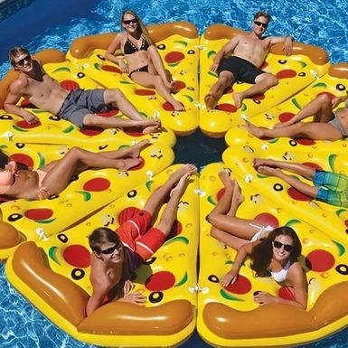 Luftić u obliku pizze s Temua