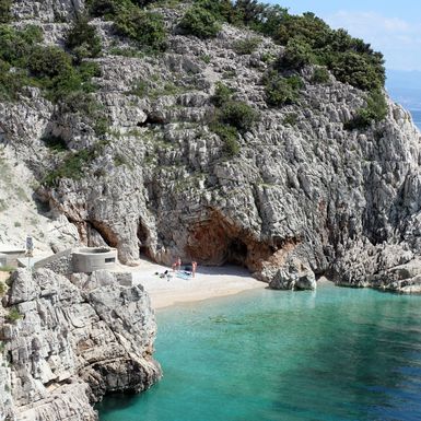 Plaža Klančac nedaleko od Brseča prava je oaza - 4