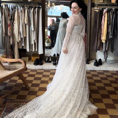 Nina Skočak u vintage vjenčanici