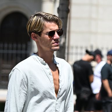 Muška moda iz centra Zagreba u Birkenstock Arizona natikačama