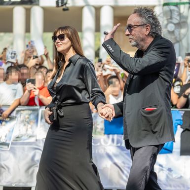 Monica Bellucci i Tim Burton na Filmskom festivalu Giffoni u Italiji - 1