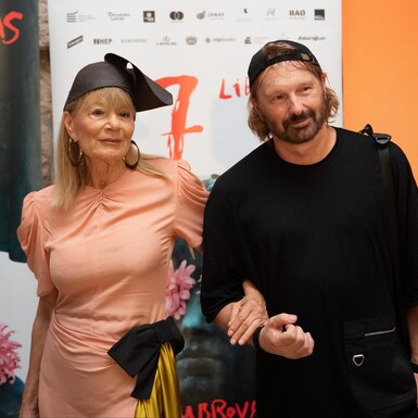 Đurđa Tedeschi na premijeri predstave u Dubrovniku