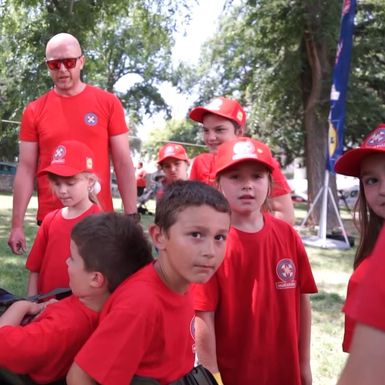 Mali heroji u splitskom parku Zvončac