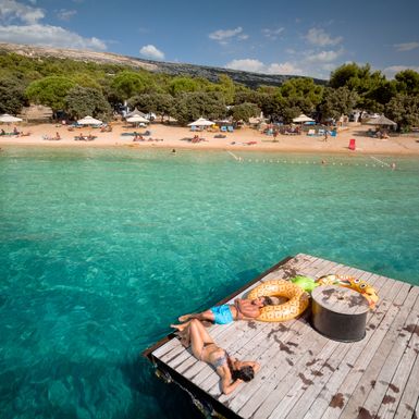 Zlatna plaža na otoku Pagu