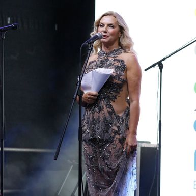 Vlatka Pokos na otvaranju Europskog prvenstva u ragbiju u haljini Matije Vuice