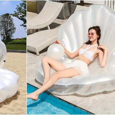 Luftić u obliku školjke s Temua