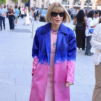 Anna Wintour na reviji Giambattiste Vallija