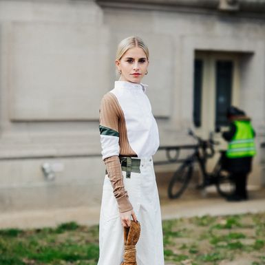 Transparentne natikače u street style izdanju s Tjedna mode