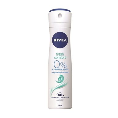 Nivea Fresh Comfort spray, 3,80 eura