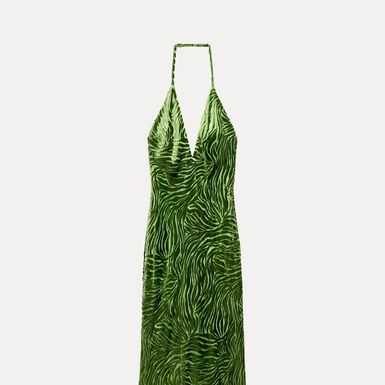 Baršunasta haljina brenda Zara