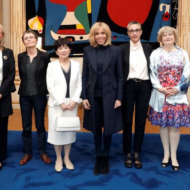 Francuska prva dama s dobitnicama nagrade
