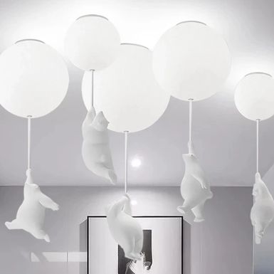 Lampa u obliku polarnog medvjedića