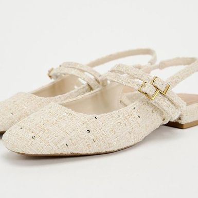 Mary Jane cipele brenda Zara s otvorenom petom i zatvorenim prstima