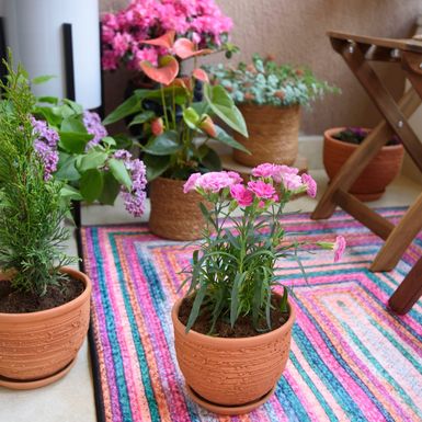 Tepih može podići izgled balkona