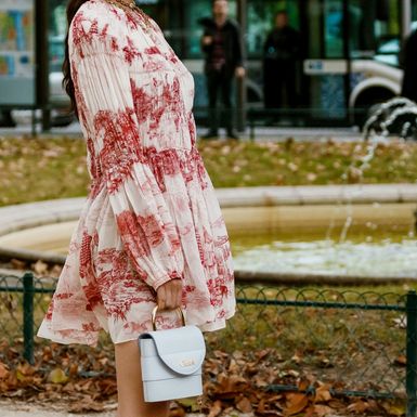 Boho haljina u street style izdanju s Tjedna mode