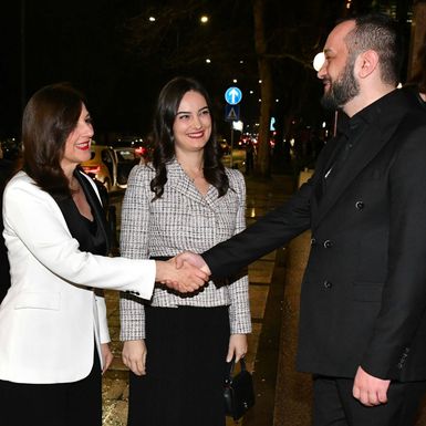 Sanja Musić Milanović na predstavi 'Princeza Ksenija od Crne Gore' u Crnogorskom narodnom pozorištu - 1