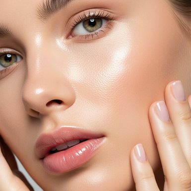 Zahvaljujući highlighteru lice izgleda svježe i blistavo