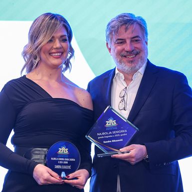 Sandra Elkasević na svečanoj dodjeli priznanja najboljim atletičarima Zagrebačkog atletskog saveza - 1