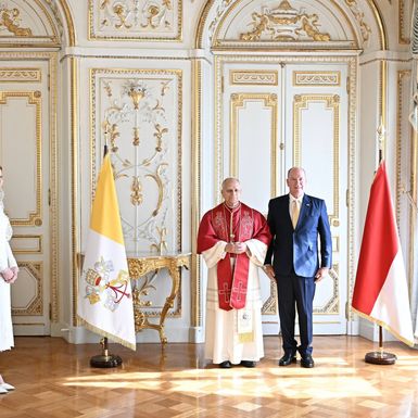 Princeza Charlene od Monaka susrela se s Papom u Monaku - 8