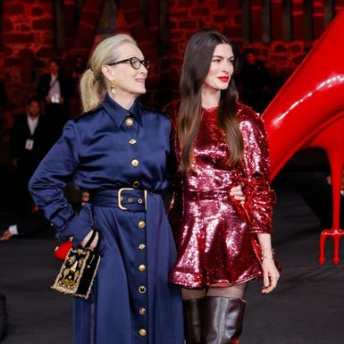 Meryl Streep i Anne Hathaway na Mexico Fashion Weeku