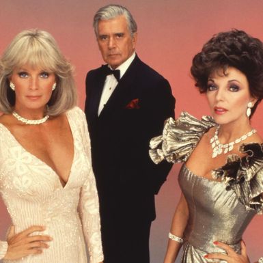 Krystle Carrington, Blake Carrington i Alexis Carrington Colby