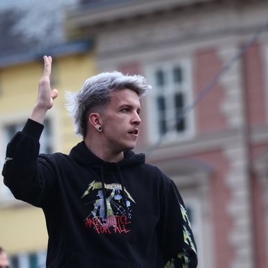 Doček Baby Lasagne na trgu - 1
