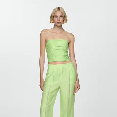 Mango top 45,99 eura, hlače 59,99 eura