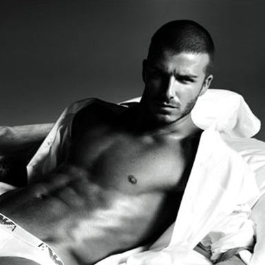 David Beckham u modnoj kampanji 2007.