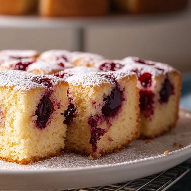 Kolač s višnjama na čaše