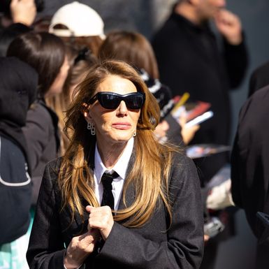 Anna Dello Russo s kravatom na Milanskom tjednu mode