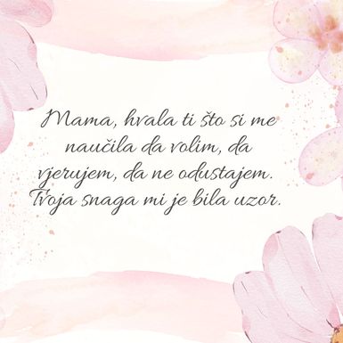 Tekstualne čestitke za Majčin dan