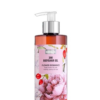 Biobaza Flower Romance 3u1 Body&Hair s mirisom ruže i božura, 5,03 eura