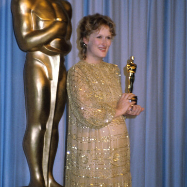 Meryl Streep na dodjeli Oscara 1983. godine