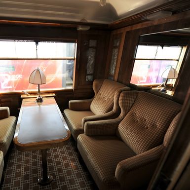 Unutrašnjost Orient Expressa