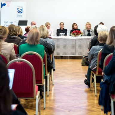 Okrugli stol u organizaciji udruge Europa Donna Hrvatska (Foto: Zadovoljna.hr)