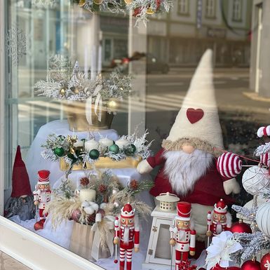 Božićni izlog cvjećarnice Lillian u Osijeku - 3