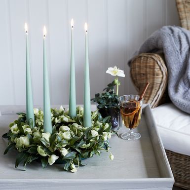 Adventski vijenci s konusnim svijećama - 10